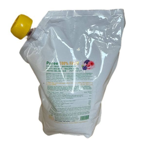 Пастеризоване пюре - Лісові ягоди ТМ Fruit Laver (1 кг) 02463 фото