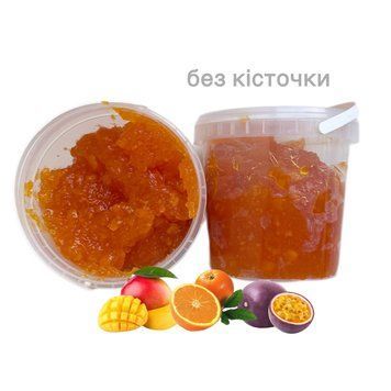 Начинка - наповнювач ТМ Filler "Манго-Маракуйя-Апельсин" (без кісточок) 02214 фото