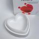 Силіконова форма Серце "Amore" 15*15 см для мусів 01018 фото 2