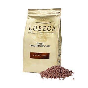 Шоколад Lubeca 35% молочний 00417 фото