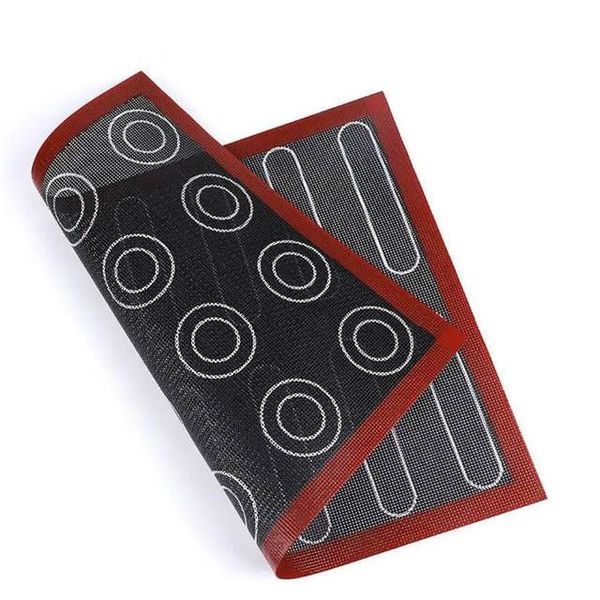 Перфорований килимок 30*40 см двостороній еклер/макаронс 01446 фото